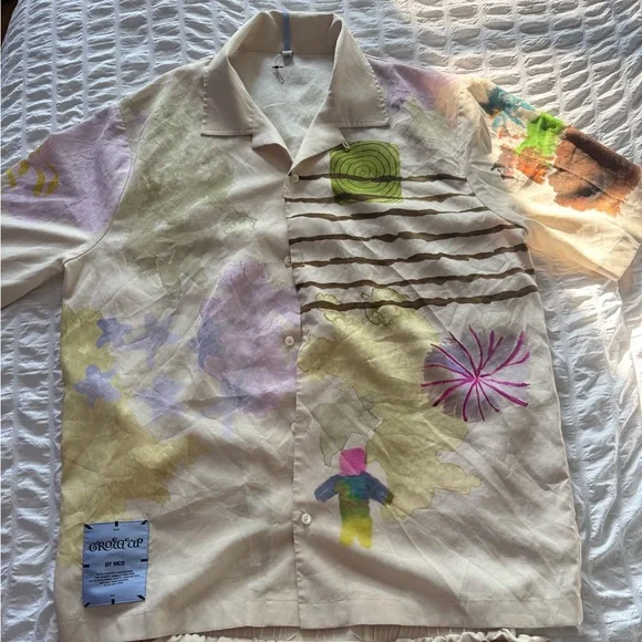 Alexander McQueen Multicolor Casual Button Down Shirt Casual Button Down Shirts